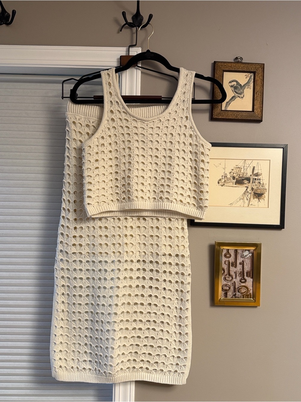 Freshman 1996 Two Piece Midi Skirt and Cropped Tank